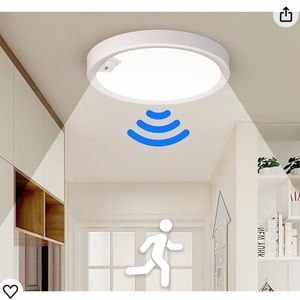 Ceiling Light with Motion Sensor Wired, Motion Sensor Activated Light Indoor
